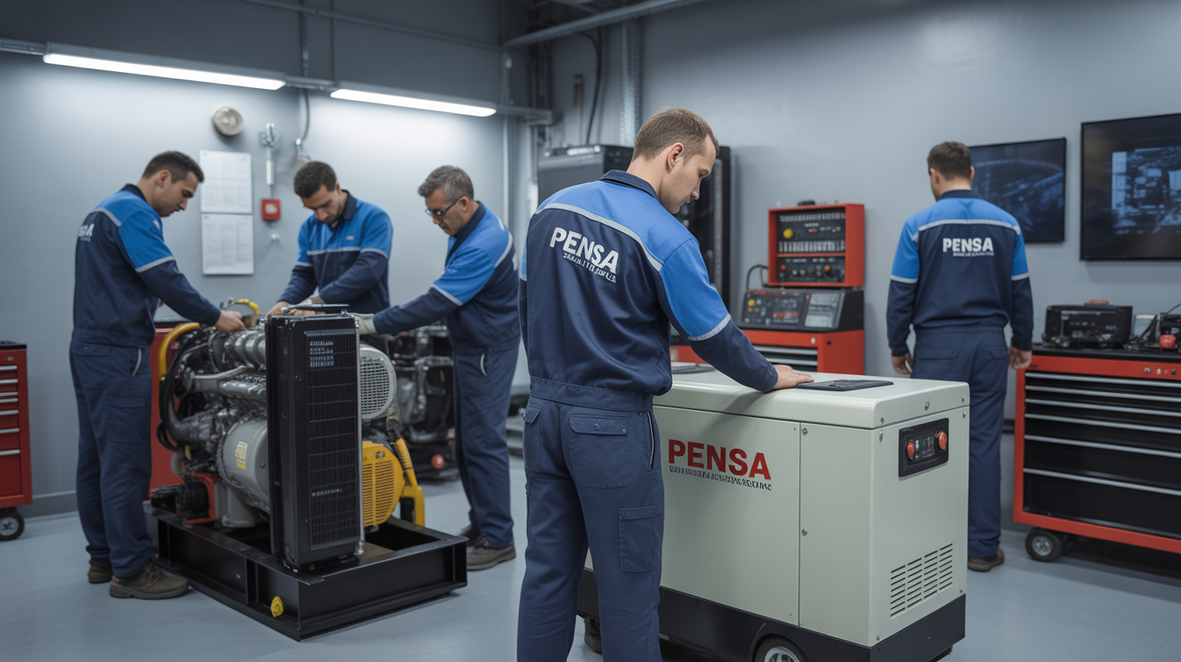 freepik a modern diesel generator repair and maintenance w 21109